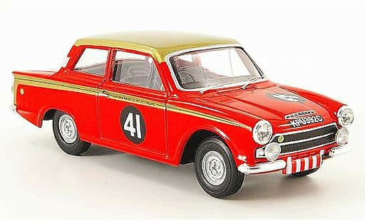 Lotus Cortina MkI 1/43 Vanguards no.41 alan mann racing etcc 1965 modelauto