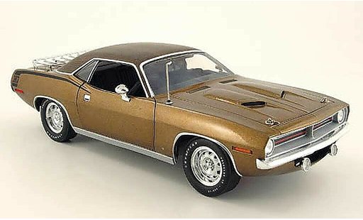 Plymouth Cuda 1970 1/18 Highway 61 gator top bruin modelauto