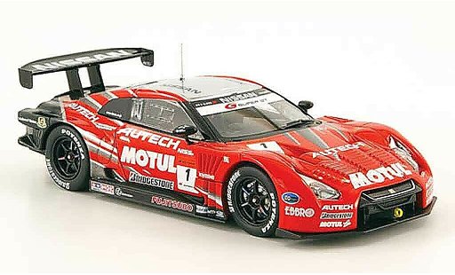 Nissan Skyline R35 1/43 Ebbro JGTC GT R No.1 Motul Autech Super GT Fuji 2009 modelauto
