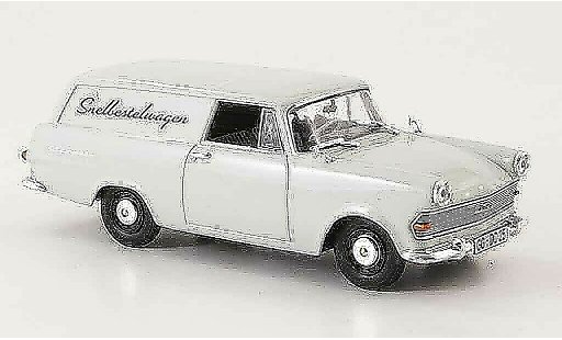 Opel Rekord P2 1/43 Bing bestelwagen snelbestelwagen modelauto
