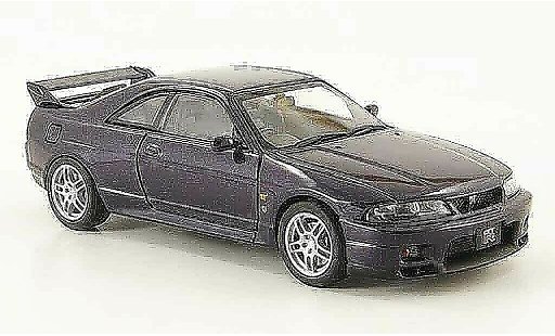 Nissan Skyline R33 1/43 Ebbro GT R Vspec paars 1995 modelauto