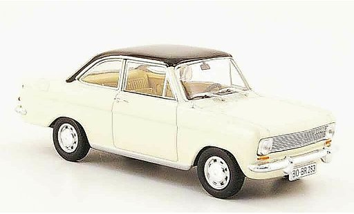Opel Kadett A A 1/43 Starline coupe beige zwart 1963 modelauto