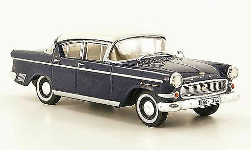 Opel Kapitan P2.5 1/43 Starline p 2.5 blauw wit 1958 modelauto