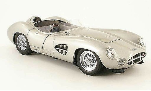 Aston Martin DBR1 course 1/18 Shelby Collectibles grijs 1959 modelauto