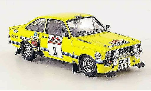 Ford Escort RS 1800 1/43 Trofeu Tarmac No.3 Rally San Remo 1975 MK2 modelauto