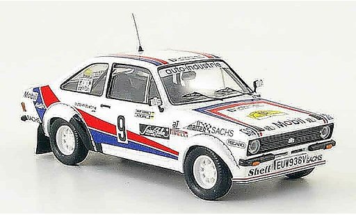 Ford Escort RS 1800 1/43 Trofeu No.9 Rally Duitsland 1983 MK2 modelauto