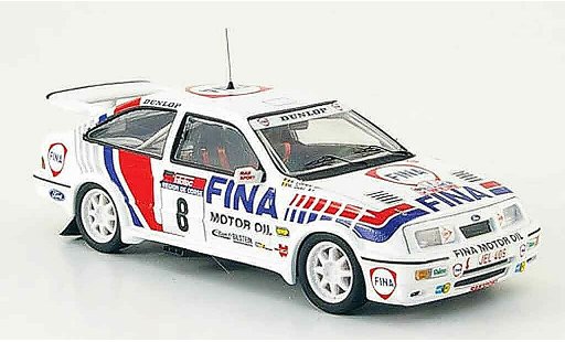 Ford Sierra Cosworth RS 1/43 Trofeu No.8 Fina Rally Korsika 1990 modelauto
