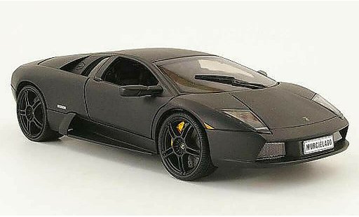 Lamborghini Murcielago Base 1/18 Welly zwart mat modelauto