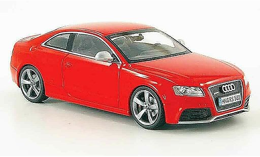 Audi RS5 coupe 1/43 Schuco rood 2010 modelauto