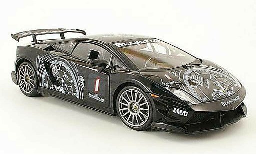 Lamborghini Gallardo LP560-4 LP560-4 1/18 Mondo Motors super trofeo no1 zwart modelauto