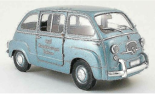 Fiat 600 Multipla 1/18 Mini Miniera rai - radiotelevisione italiana 1960 modelauto