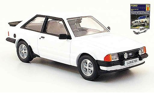 Ford Escort XR3 1/43 Corgi wit MK3 modelauto