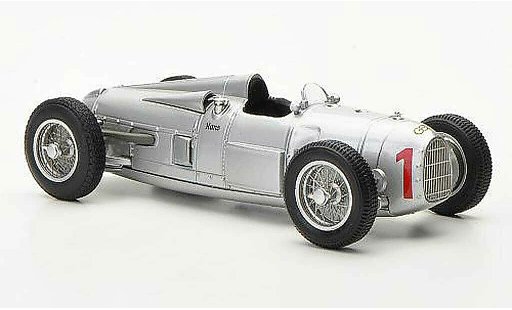 Auto Union Typ A course 1/43 Minichamps No.1 H.stuk GP Duitsland 1934 modelauto