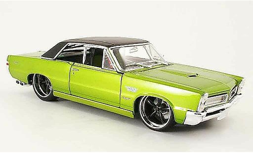 Pontiac GTO 1965 1/18 Maisto groen/zwart pro rodz-tuning modelauto