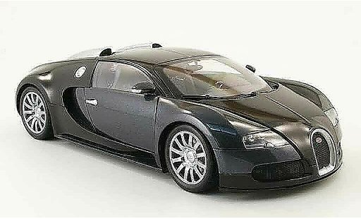 Bugatti Veyron coupe 1/18 Minichamps 16.4 zwart/grijs 2009 modelauto