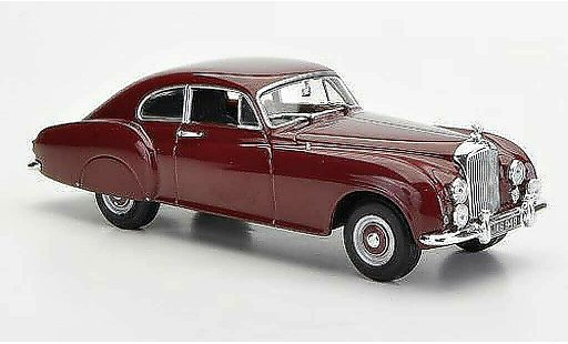 Bentley R Type coupe 1/43 Minichamps Continental rood 1955 modelauto