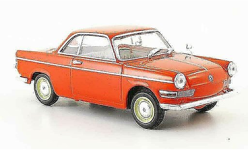 Bmw 700 Sport 1/43 Minichamps rood 1960 modelauto