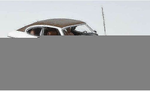 Ford Capri MK2 1/43 Minichamps MKII wit/bruin 1974 modelauto