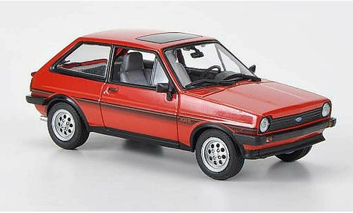 Ford Fiesta 1981 1/43 Minichamps MkI XR2 rood modelauto