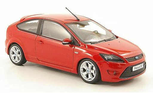 Ford Focus ST 1/43 Minichamps rood 2008 modelauto