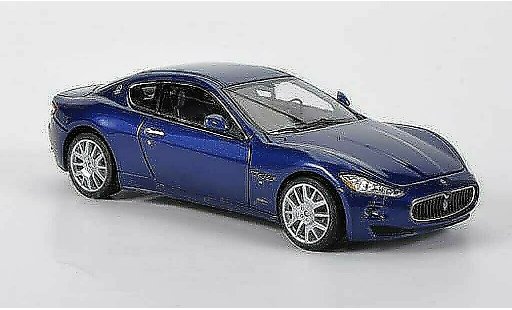 Maserati Gran Turismo Base 1/43 Minichamps blauw 2008 modelauto