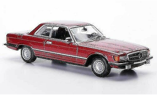 Mercedes 450 Base 1/43 Minichamps (C107) rood 1974 modelauto