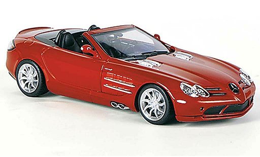 Mercedes SLR Roadster 1/43 Minichamps McLaren rood 2007 modelauto