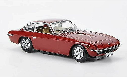 Lamborghini Islero Base 1/43 Minichamps rood 1968 modelauto