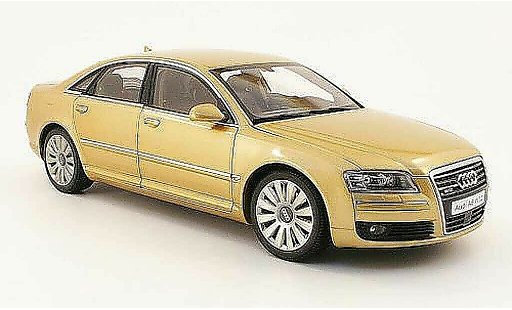 Audi A8 w12 1/18 Kyosho beige modelauto