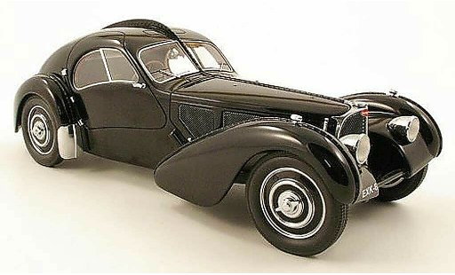 Bugatti 57 Atlantic 1/18 Neo SC zwart 1938 modelauto