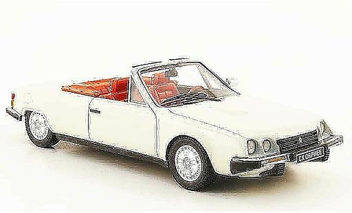 Citroen CX Cabriolet 1/43 Neo orphee wit 1983 modelauto