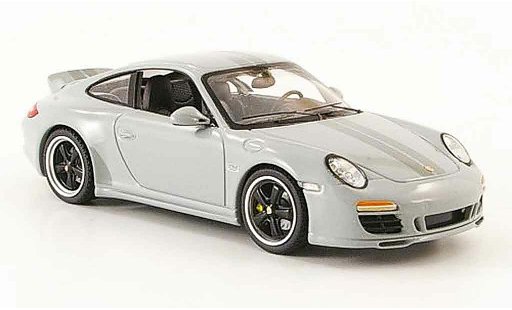 Porsche 911 S 1/43 Schuco Carrera Sport Classic grijs 2009 modelauto