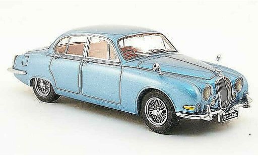 Jaguar S-Type Base 1/43 Neo 3.4 blauw 1965 modelauto