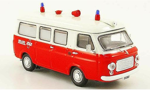 Fiat 238 Ambulanza 1/43 Rio Ambulance Mailand KTW 1968 modelauto