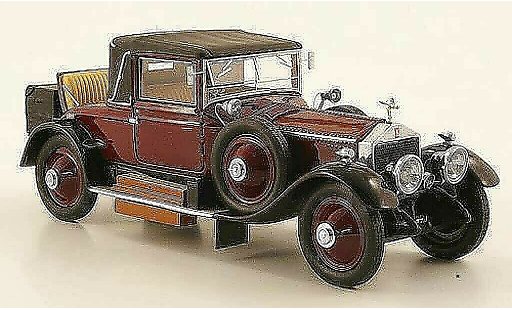 Rolls Royce Silver Ghost Doctor's Coupe 1/43 Neo Doc Dansk 49RE rood/zwart 1920 modelauto