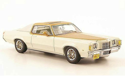 Pontiac Grand Prix Hurst SSJ 1/43 American Excellence gold/wit lim. Aufl. 500 1972 modelauto