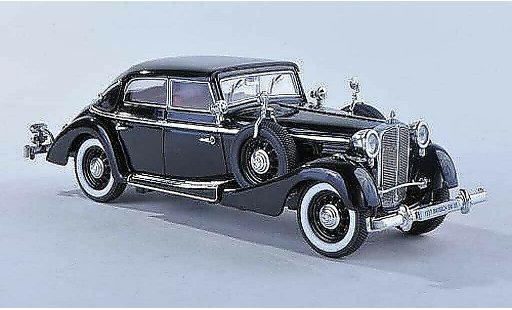 Maybach SW SW38 1/43 Signature 38 cabriolet Spohn zwart 4-portes 1937 modelauto