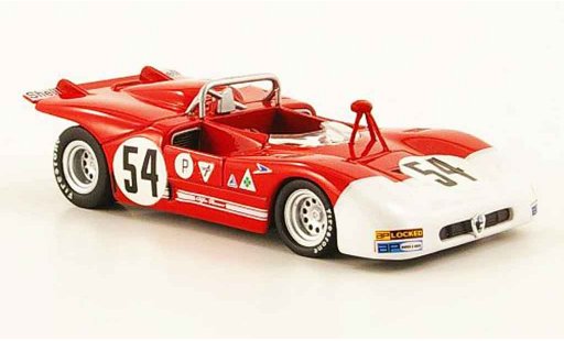 Alfa Romeo 33.3 prototipo 1/43 M4 1971 no.54 brands hatch modelauto