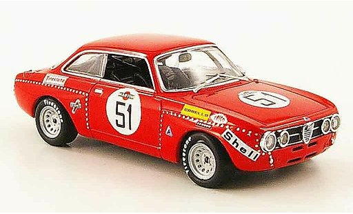 Alfa Romeo Giulia sprint gta 1/43 M4 GTAm no.51 dini dona spa 1973 modelauto