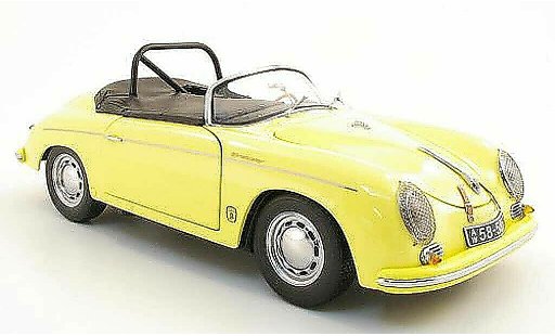 Porsche 356 A A 1/18 Schuco A speedster 1600 gt geel modelauto