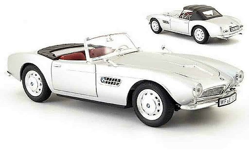 Bmw 507 cabriolet 1/18 Revell grijs 1955 modelauto