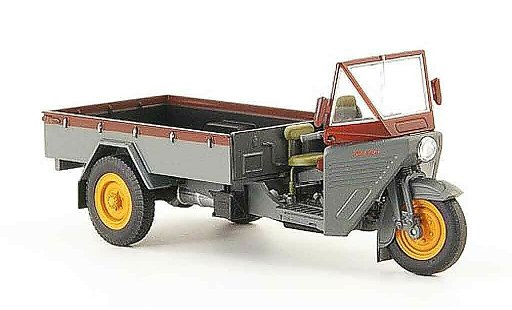 Mazda CT/1200 Base 1/43 Ebbro grijs bruin Dreiradlaadbak 1950 modelauto