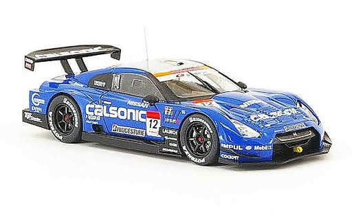 Nissan Skyline R35 1/43 Ebbro GT R No.12 Calsonic Super GT 2008 modelauto