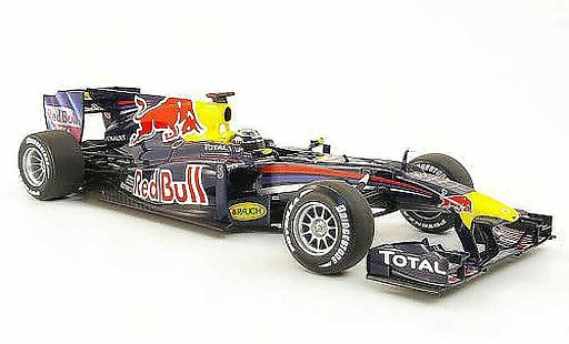Renault F1 2010 1/18 Minichamps red bull racing rb6 no.5 red bull s.vettel f1 saison modelauto