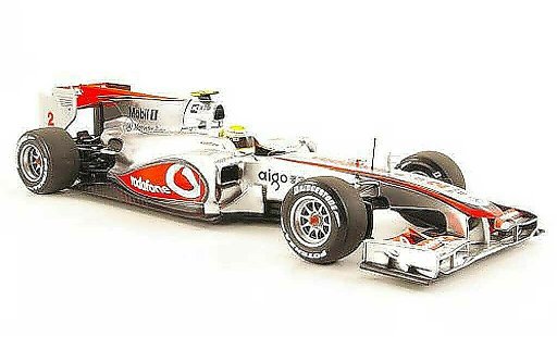 Mercedes F1 2010 1/18 Minichamps McLaren MP4-25 No.2 L.Hamilton Vodafone -Saison modelauto