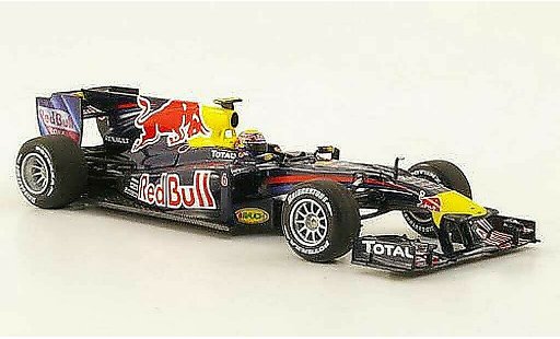 Renault F1 2010 1/43 Minichamps Red Bull RB6 No.6 M.Webber Saison modelauto