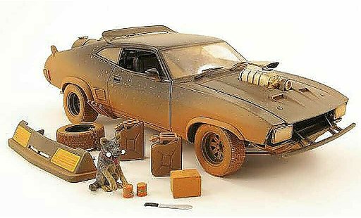 Mad Max ROAD WARRIOR INTERCEPTOR Interceptor 1/18 Autoart MAD MAX falcon xb gt zwart/verdreckt 1973 mad max 2 ultimate edition modelauto