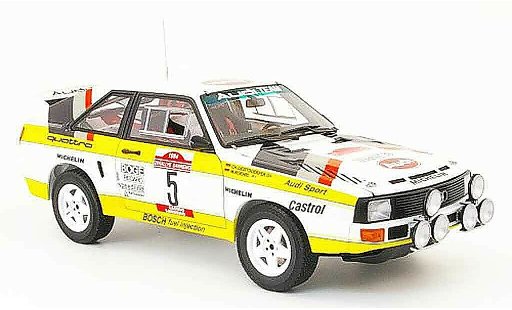 Audi Sport Quattro rallye 1/18 Autoart no.5 san remo 1984 modelauto