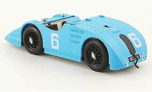 Bugatti 32 grand prix 1/43 Brumm tank no.6 e.friedrich gp frankreich 1923 modelauto
