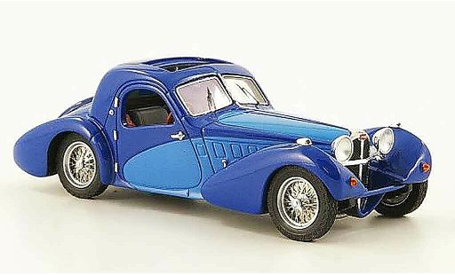 Bugatti 57 Corsica 1/43 Luxcar SC blauw blauw 1938 modelauto